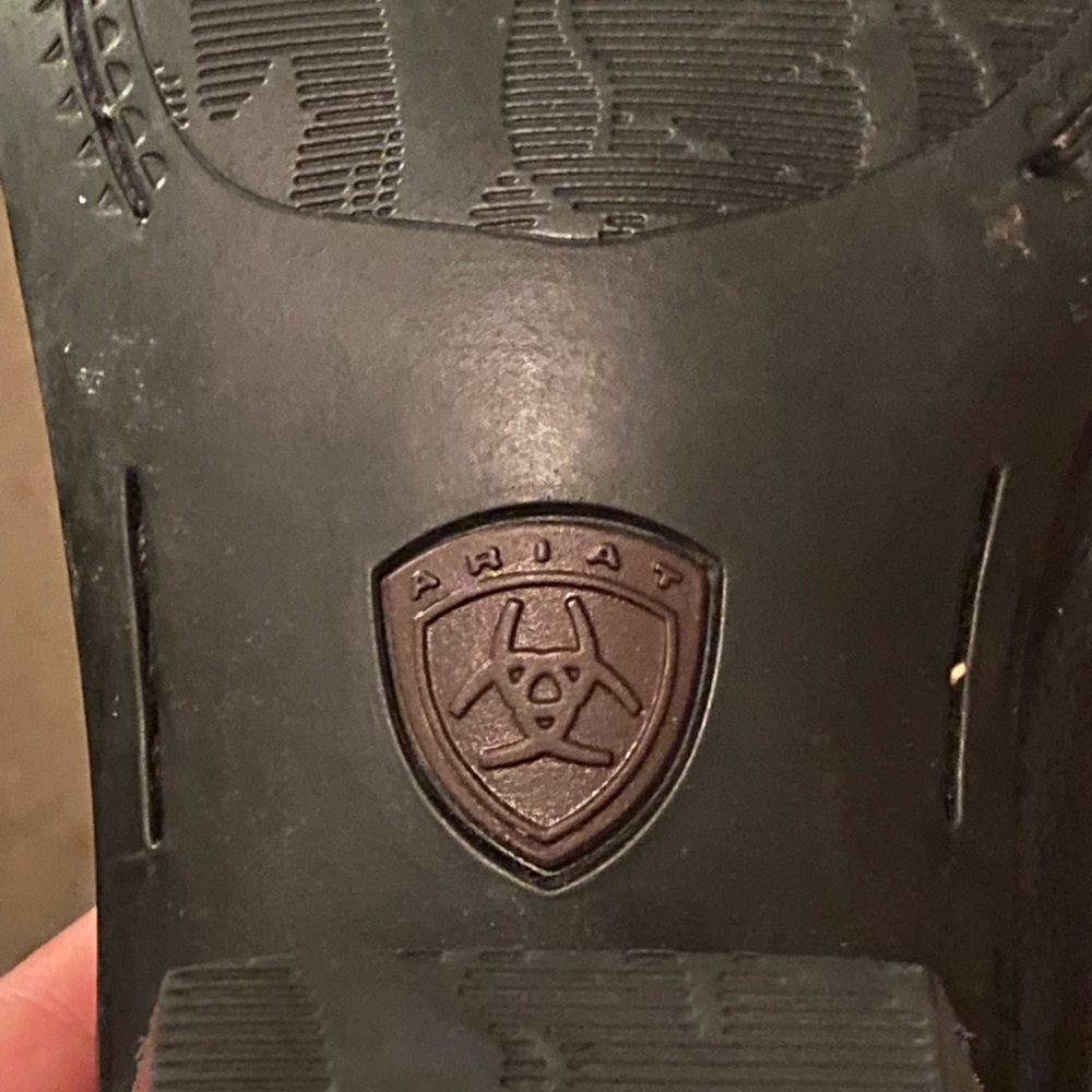 Ariat Black Medallion Mule Slip-ons - Picture 4 of 7